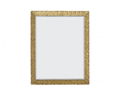 Oliver Oceanside Mirror - Gold/Clear