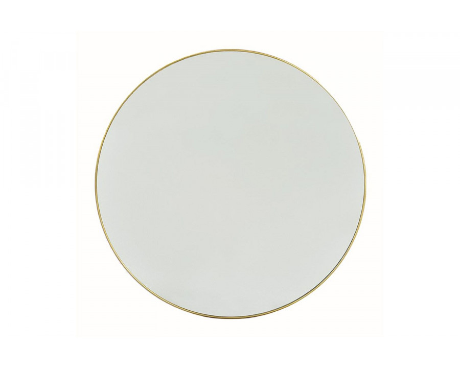 Oliver Concord Mirror - Gold/Clear