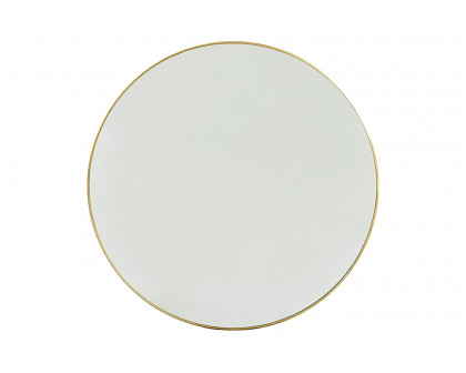 Oliver Concord Mirror - Gold/Clear