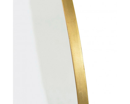 Oliver Concord Mirror - Gold/Clear