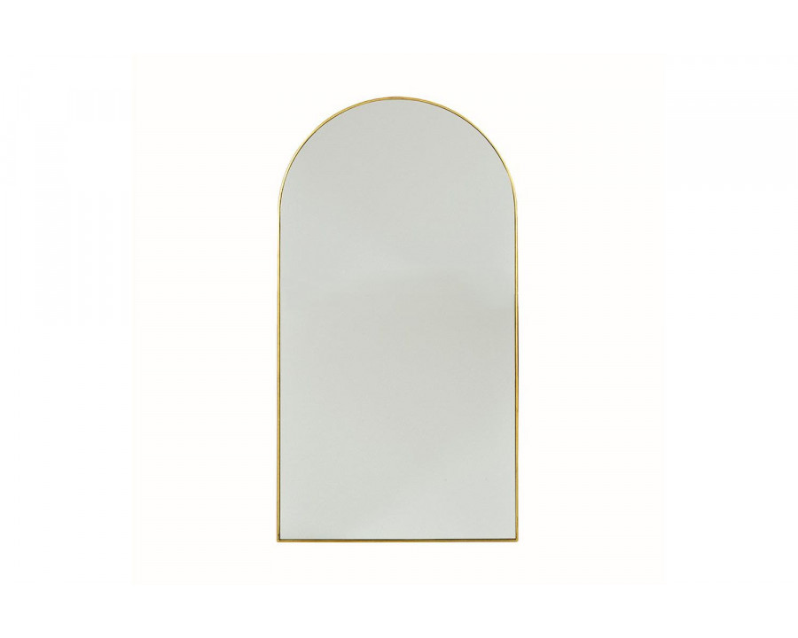 Oliver Athens Mirror - Gold/Clear