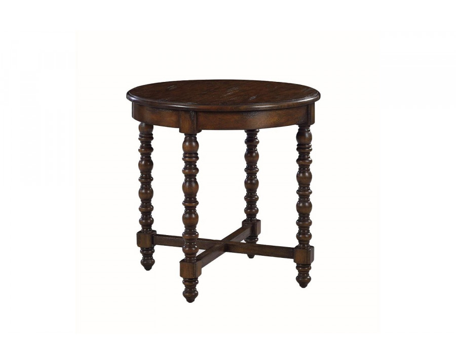 Oliver Mesa Round Side Table - Country