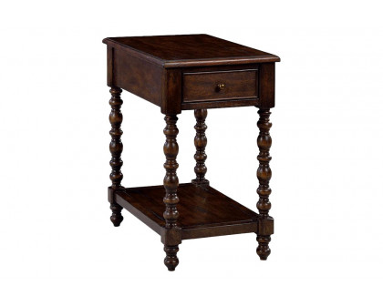 Oliver Mesa Rectangular Side Table - Country