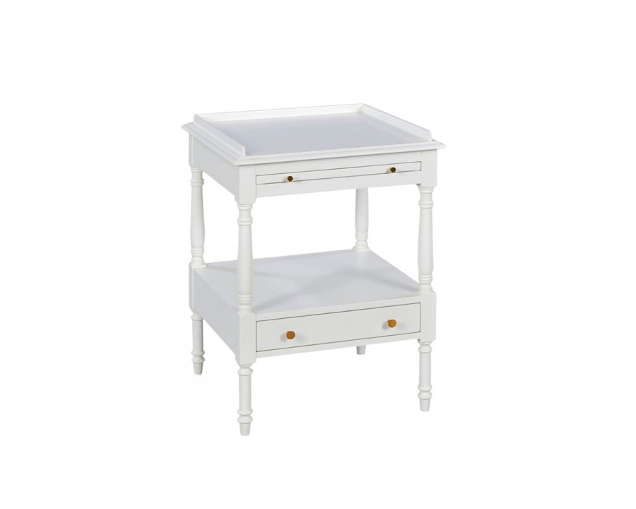 Oliver Haven Side Table - Ghost