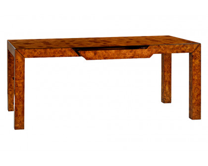 Oliver Parson Dining Table - Rustic/Mappa Burl Veneer