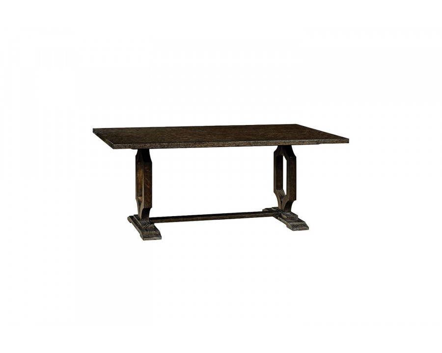 Oliver Portia Rectangular Dining Table - Midnight