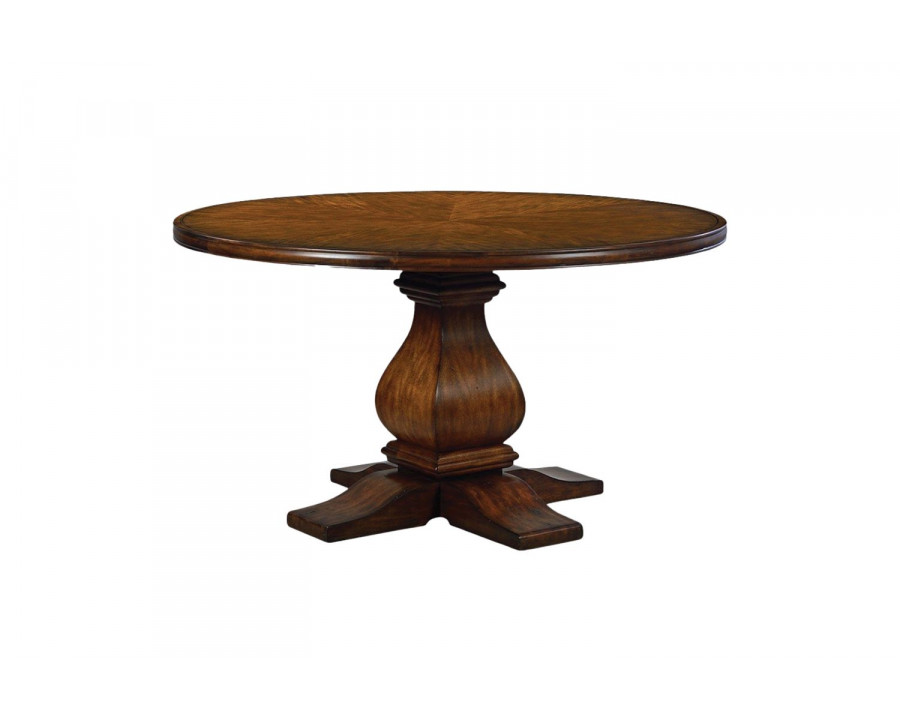 Oliver Cary Round Dining Table - Country