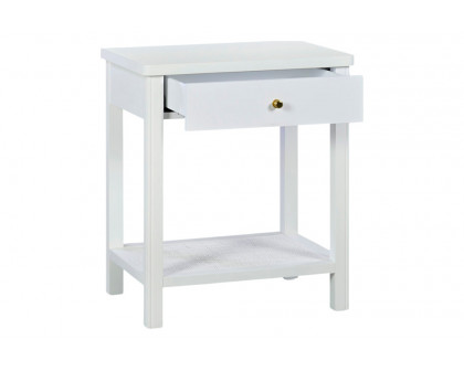 Oliver Belle Side Table - Ghost