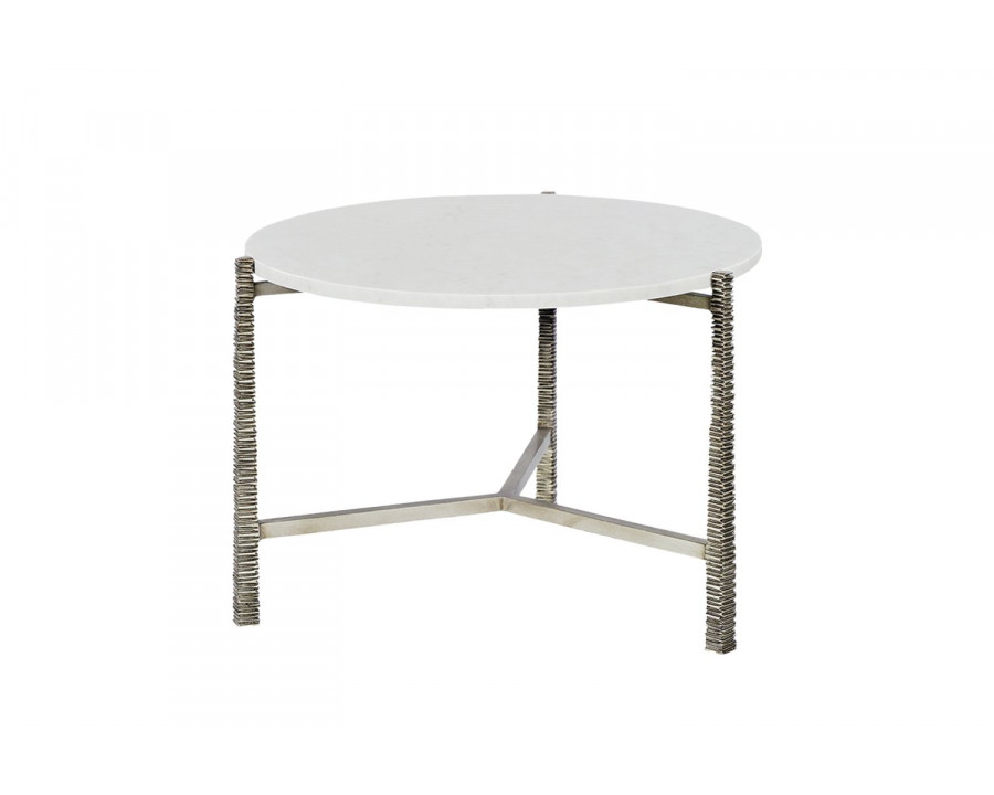 Oliver Cara Small Coffee Table - Silver