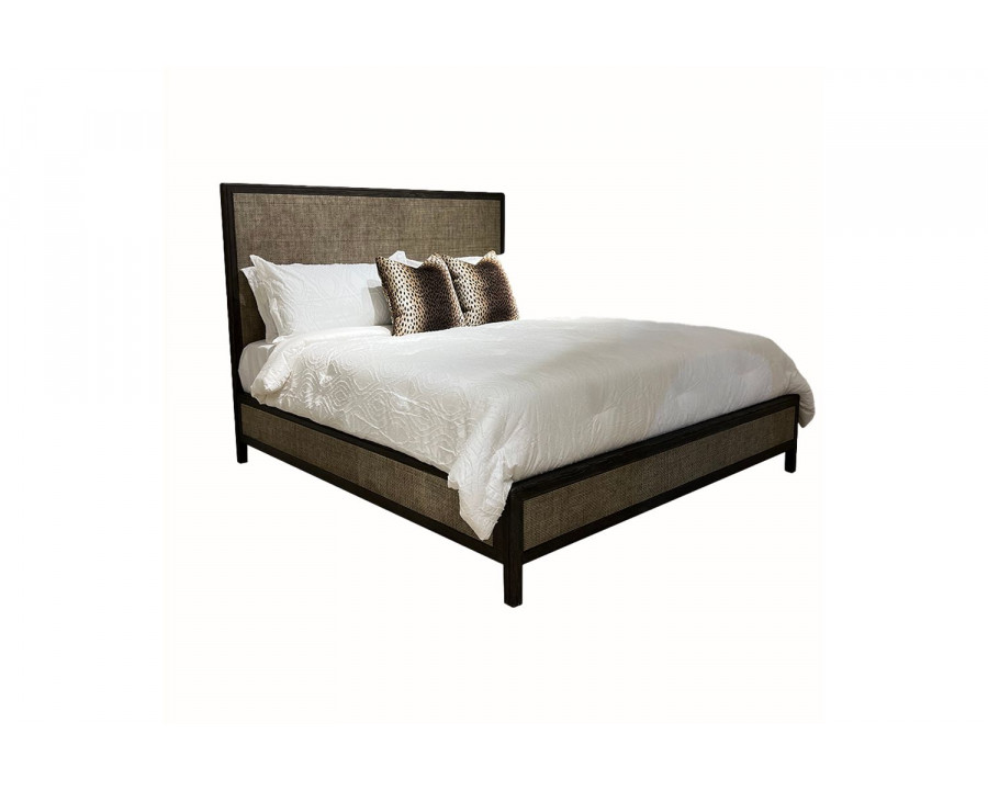 Oliver Canna King Size Bed - Midnight