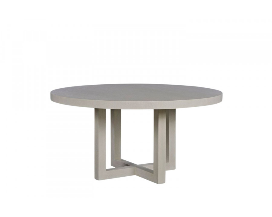 Oliver Sunset Round Dining Table - Shell