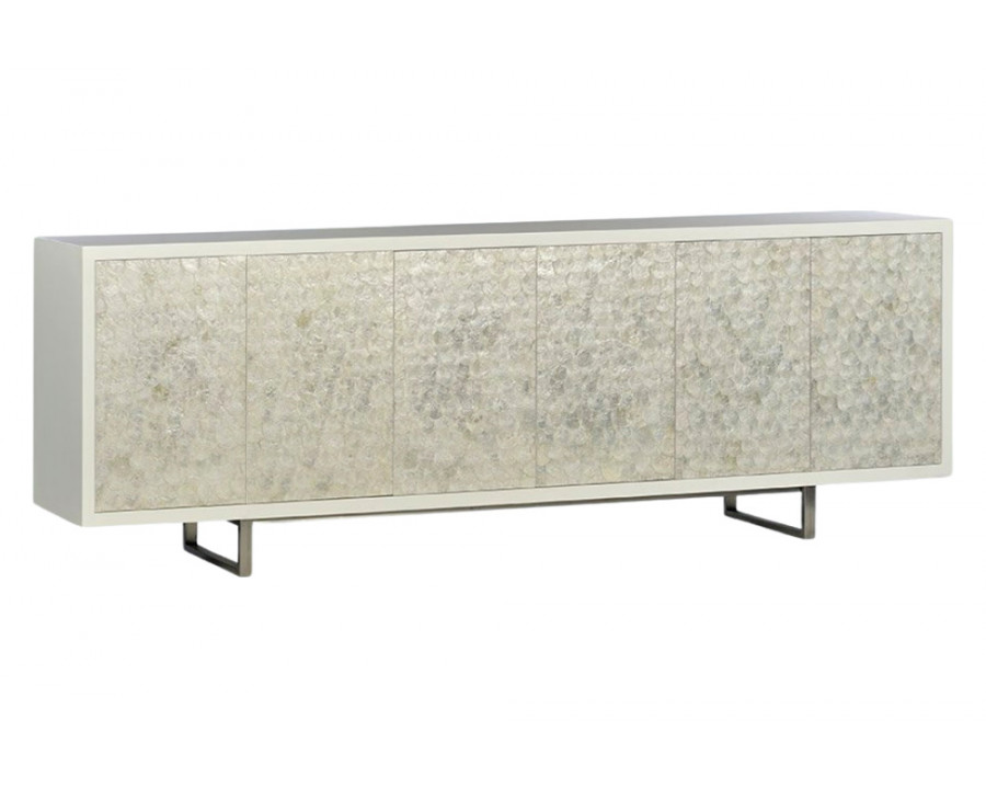 Oliver Capiz Large Sideboard - Ghost