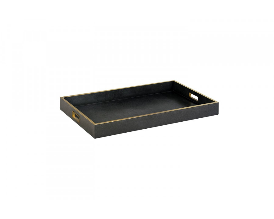 Oliver Large Serving Tray - Charcoal