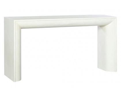 Oliver Cape Console Table - Egret