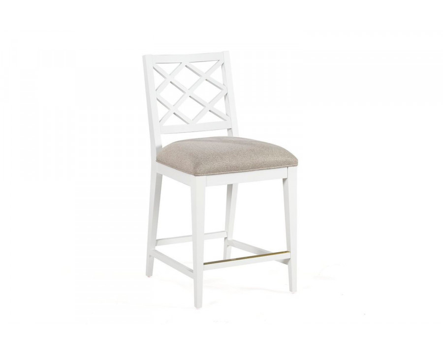 Oliver Diamond II Counter Chair - Ghost