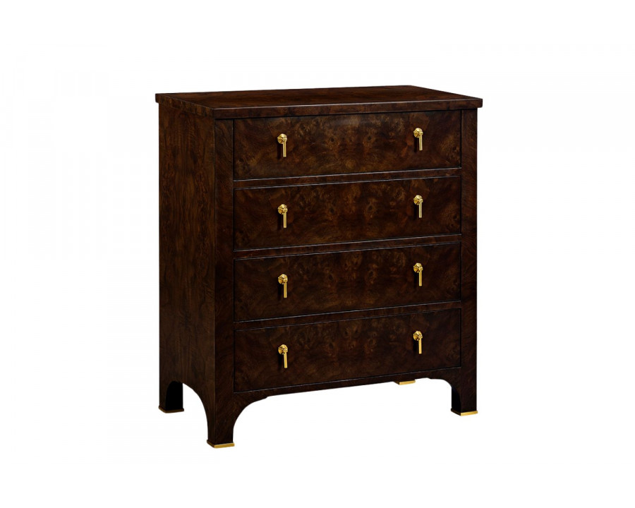 Oliver Hallmark Chest - Natural/Walnut Burl Veneer