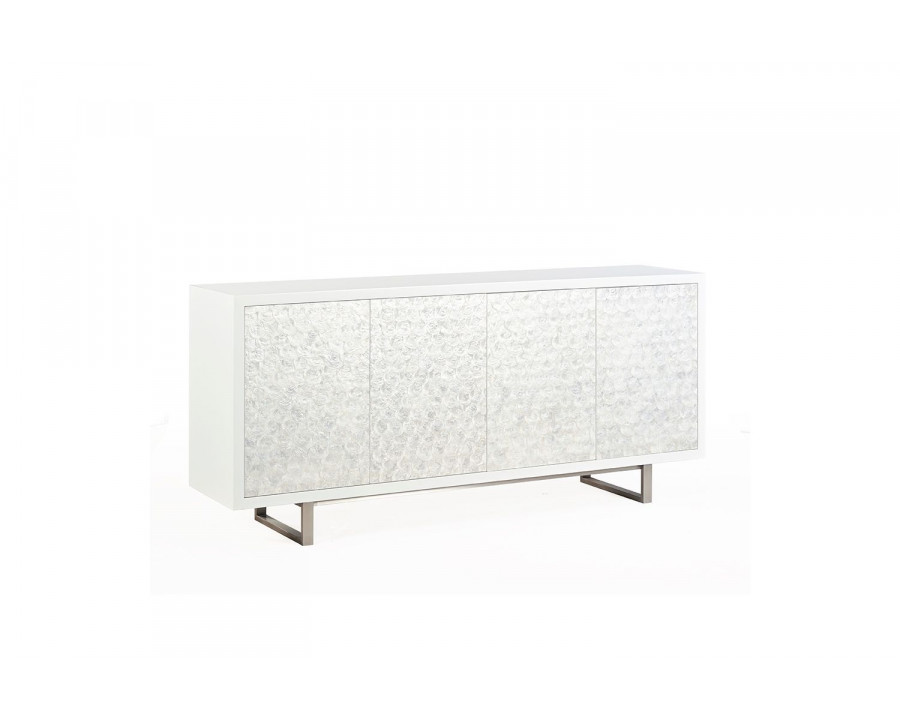 Oliver Capiz Small Sideboard - Ghost