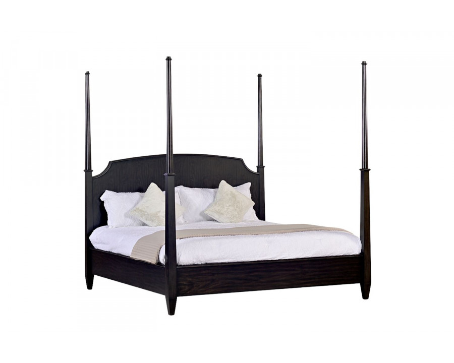 Oliver Thames King Size Bed - Espresso