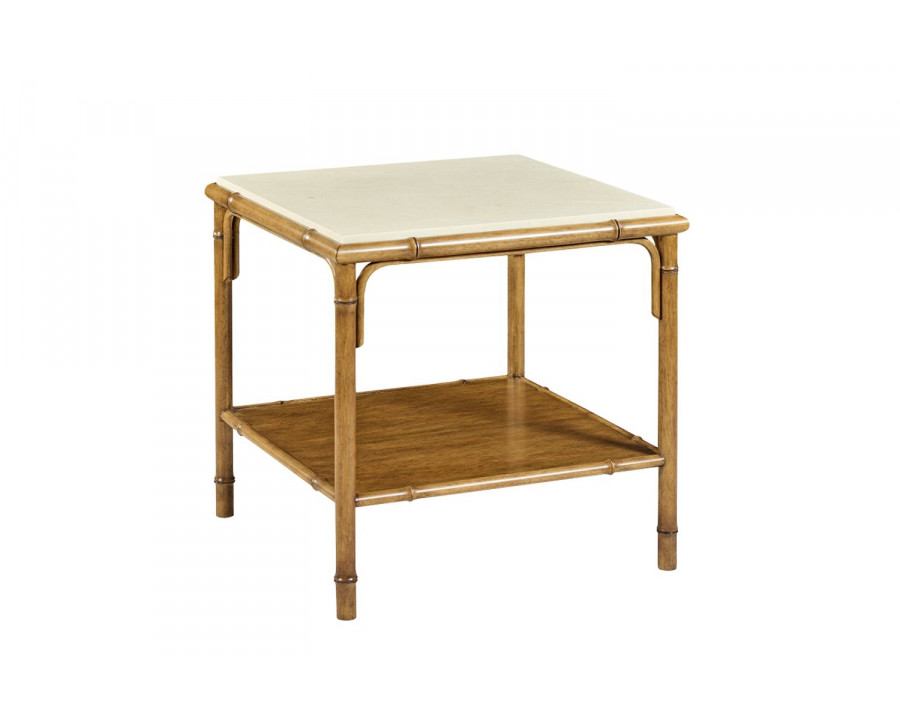 Oliver Bamboo Side Table - Bamboo