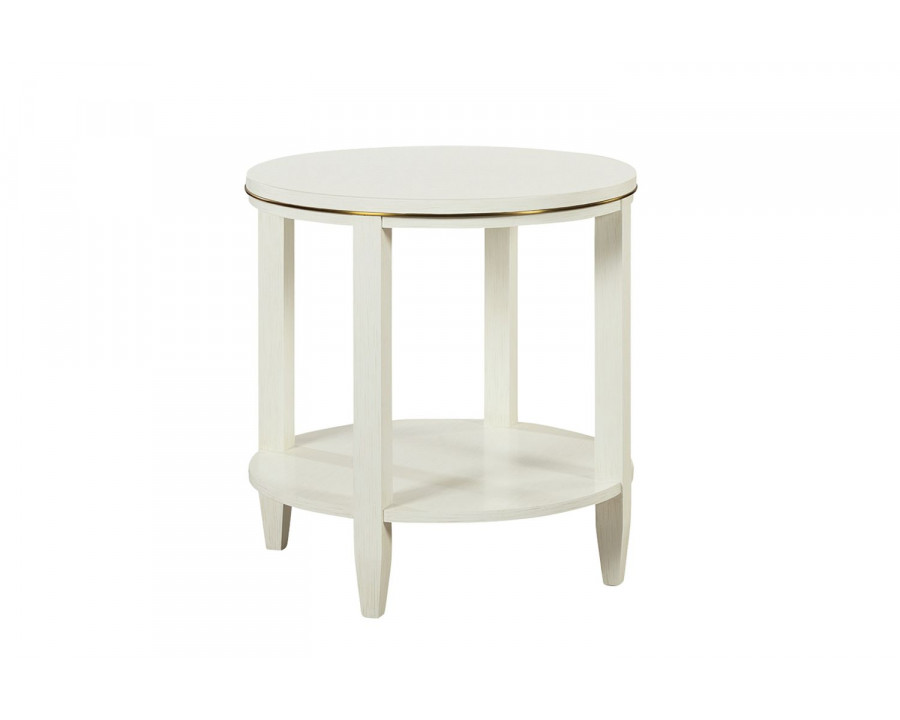 Oliver Antioch Round Side Table - Drift