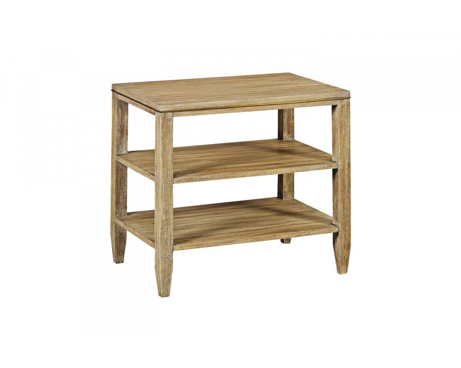 Oliver Canby Rectangular Side Table - Weatdered