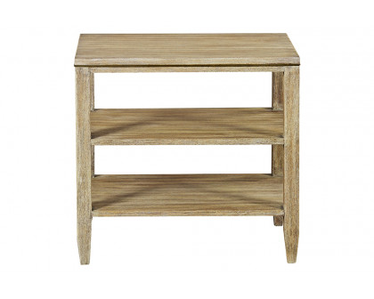 Oliver Canby Rectangular Side Table - Weatdered