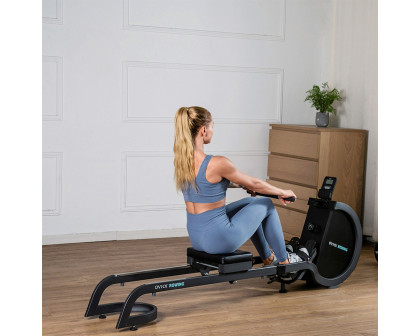 OVICX R100 Rowing Machine - Dark Gray/Black