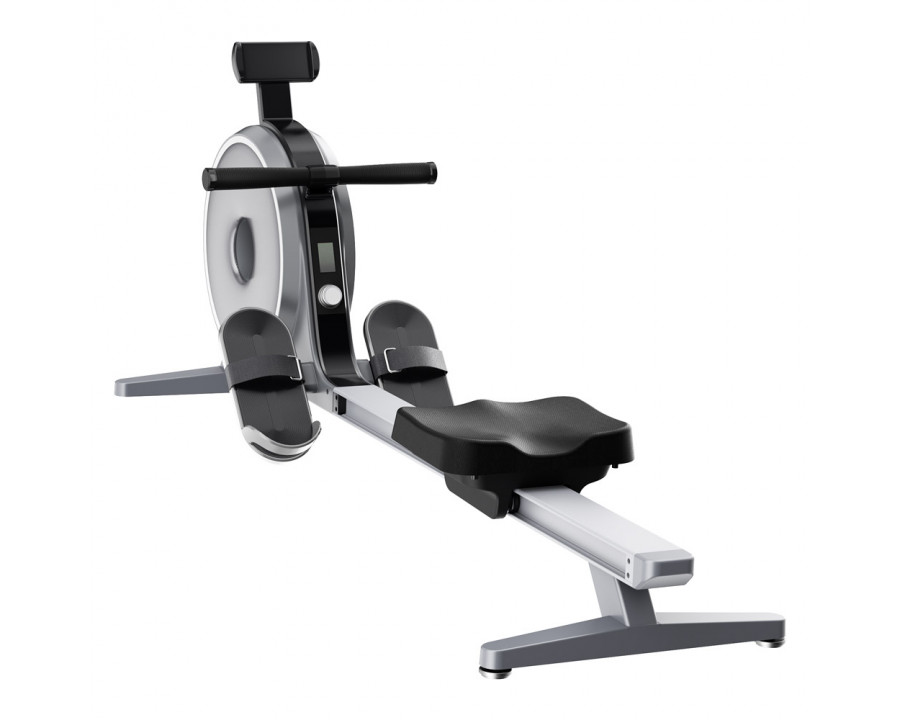 OVICX R200 Rowing Machine - Silver/Black