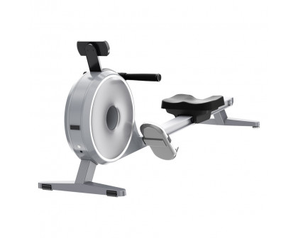 OVICX™ R200 Rowing Machine - Silver/Black