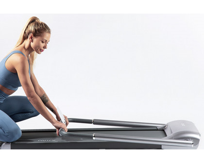 OVICX™ Smart Run Treadmill - Silver/Dark Gray