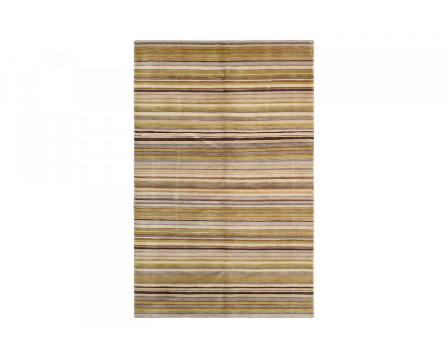 Pasargad - Modern Collection Hand-Knotted Lamb's Wool Area Rug 60'' x 95'' (000425)