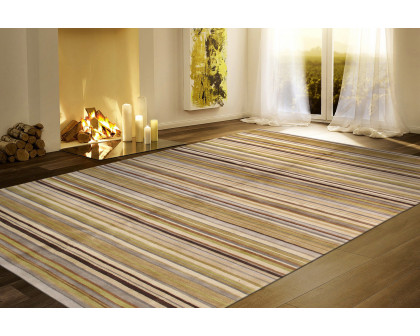 Pasargad - Modern Collection Hand-Knotted Lamb's Wool Area Rug 60'' x 95'' (000425)