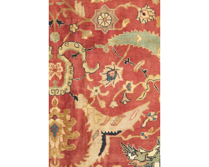 Pasargad™ Agra Collection Hand-Knotted Lamb's Wool Area Rug 192'' x 298'' (021911)