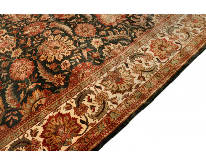 Pasargad™ Mogul Art Agra Collection Hand-Knotted Lamb's Wool Area Rug 122'' x 168'' (024478)