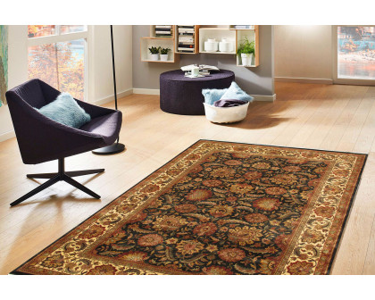 Pasargad™ Mogul Art Agra Collection Hand-Knotted Lamb's Wool Area Rug 122'' x 168'' (024478)