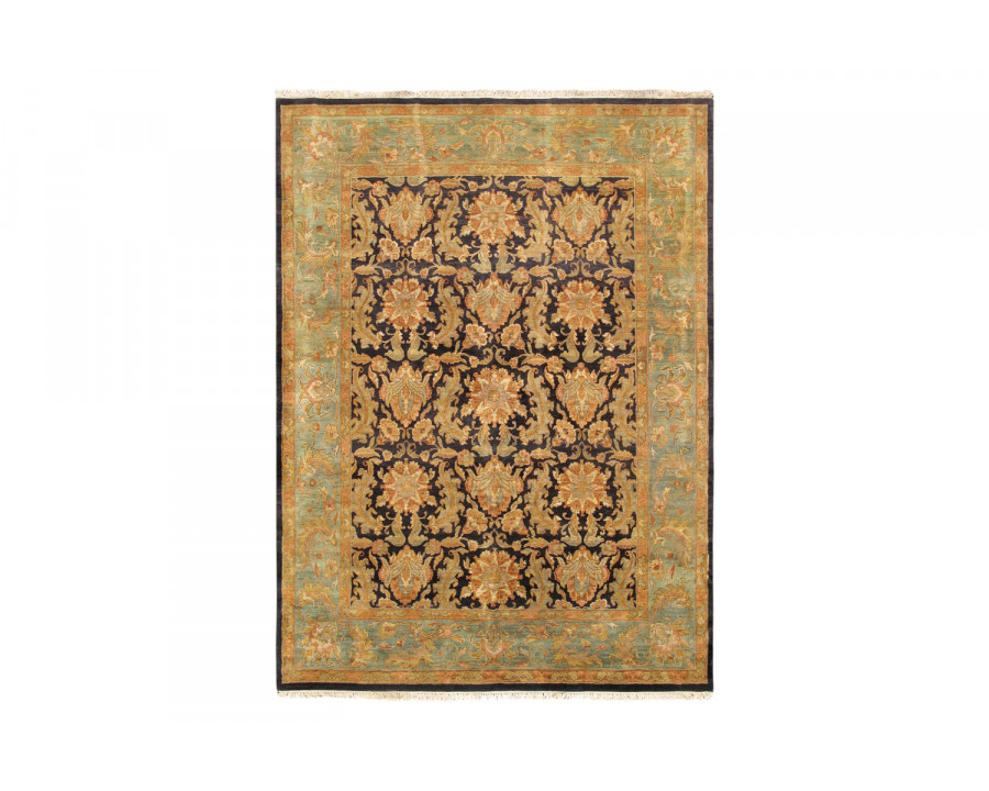 Pasargad - Mogul Art Agra Collection Hand-Knotted Lamb's Wool Area Rug 108'' x 149'' (024565)