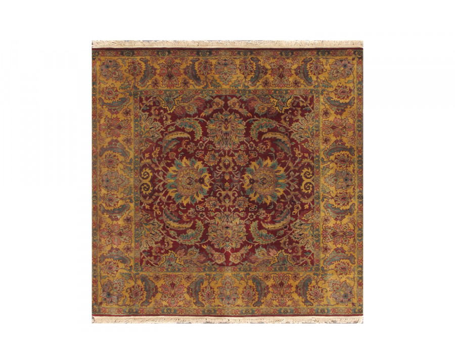 Pasargad - Crown Jewel Collection Hand-Knotted Lamb's Wool Area Rug 73'' x 73'' (025080)