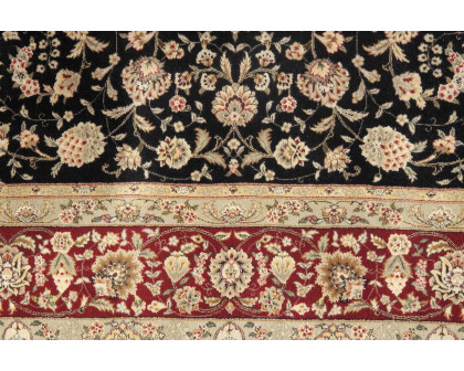 Pasargad - Tabriz Collection Hand-Knotted Silk and Wool Area Rug 108'' x 144'' (025572)