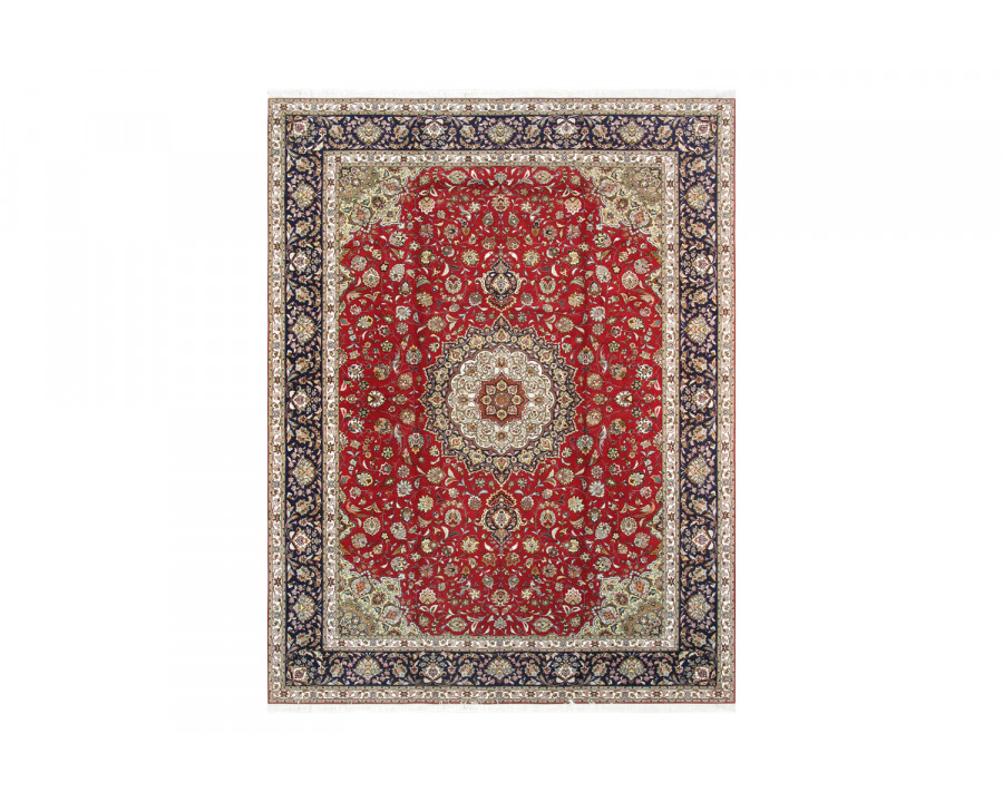 Pasargad - Tabriz Collection Hand-Knotted Silk and Wool Area Rug 118'' x 158'' (025762)