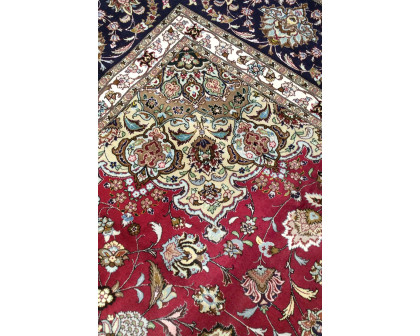 Pasargad - Tabriz Collection Hand-Knotted Silk and Wool Area Rug 118'' x 158'' (025762)