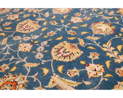 Pasargad - Tabriz Collection Hand-Knotted Silk and Wool Area Rug 79'' x 102'' (025888)