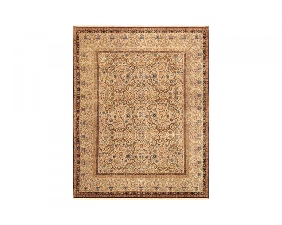 Pasargad Lavar Collection Hand-Knotted Lamb's Wool Area Rug 165'' x 184'' (026288)