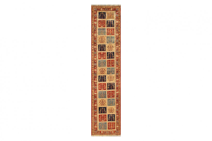 Pasargad™ Sultanabad Collection Hand-Knotted Lamb's Wool Runner 34'' x 147'' (026666)