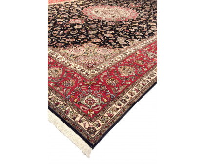 Pasargad - Tabriz Collection Hand-Knotted Silk and Wool Area Rug 118'' x 162'' (027215)