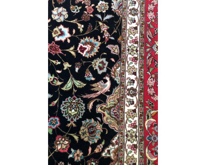 Pasargad - Tabriz Collection Hand-Knotted Silk and Wool Area Rug 118'' x 162'' (027215)