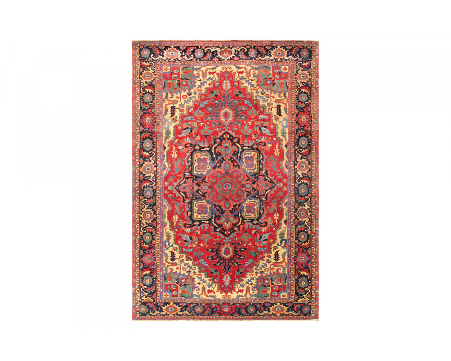 Pasargad - Heriz Collection Hand-Knotted Lamb's Wool Area Rug 153'' x 231'' (027216)