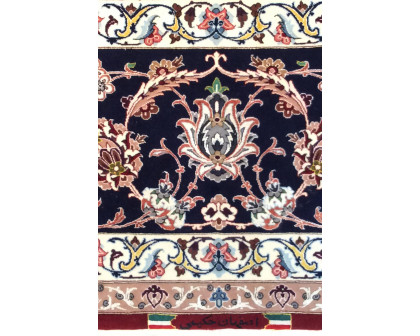 Pasargad Isfahan Hand-Knotted Silk and Wool Rug 122'' x 159'' (027397)