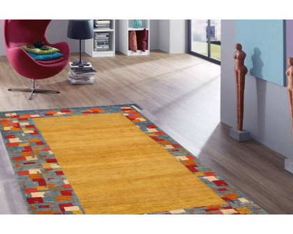 Pasargad - Gabbeh Collection Hand-Knotted Lamb's Wool Area Rug 50'' x 76'' (028512)