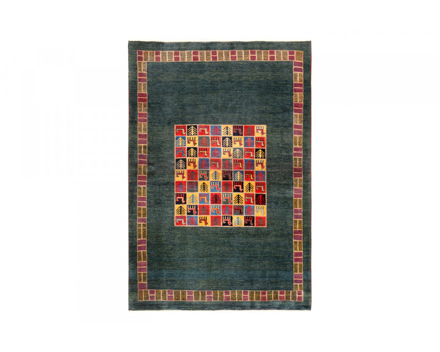 Pasargad - Gabbeh Collection Hand-Knotted Lamb's Wool Area Rug 39'' x 61'' (029410)