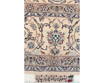 Pasargad - Nain Collection Hand-Knotted Silk and Wool Area Rug 102'' x 144'' (029597)